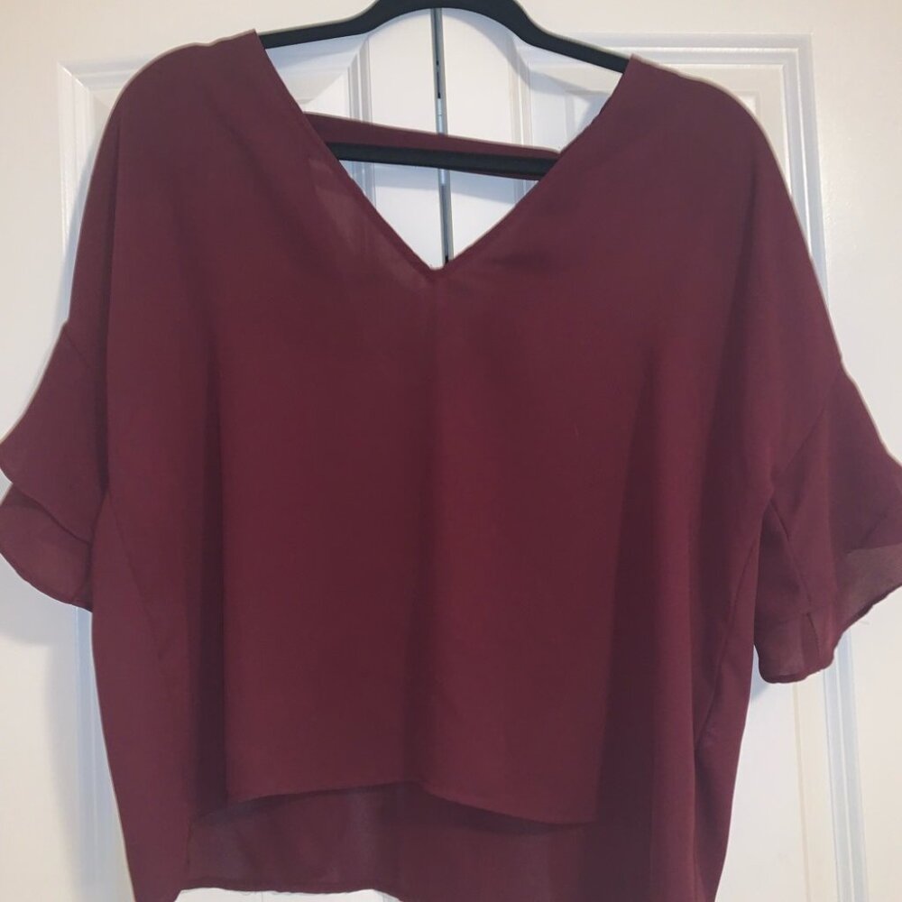 Forever 21 Chiffon Shirt